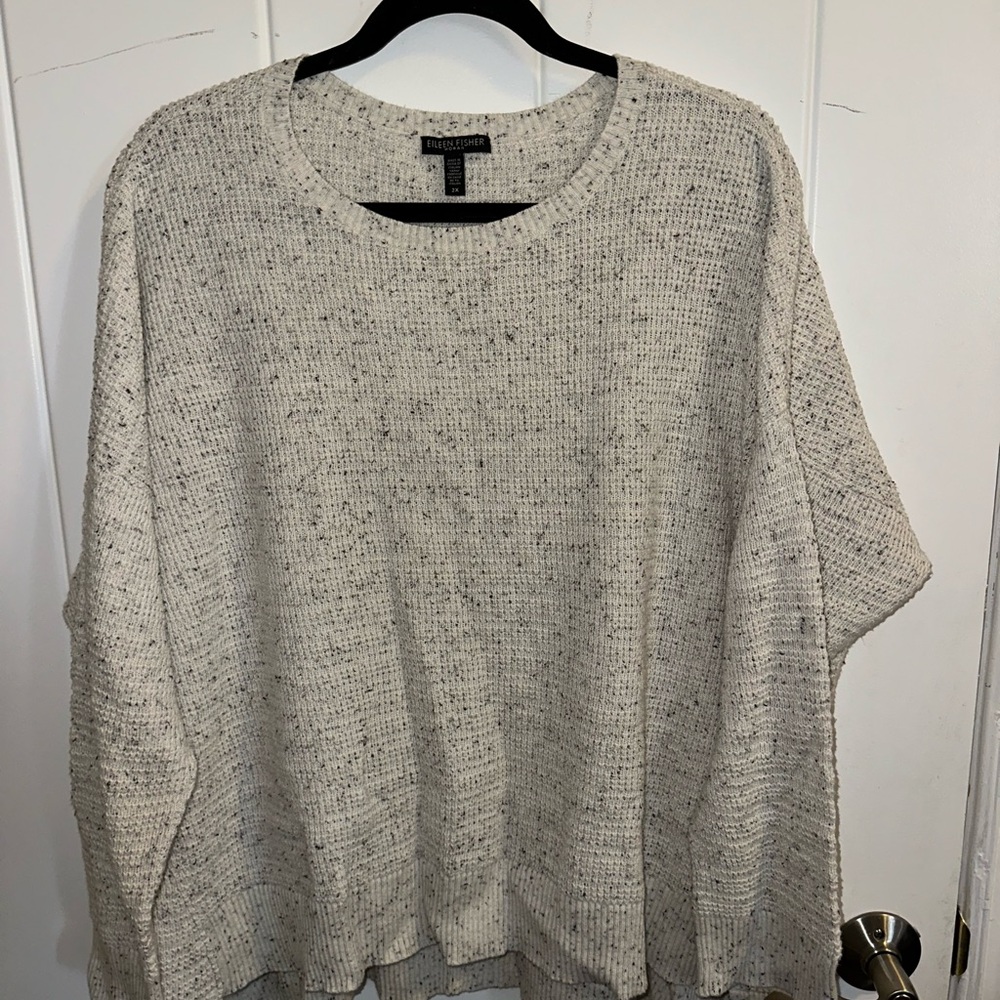 Eileen Fisher crewneck sweater size 2X